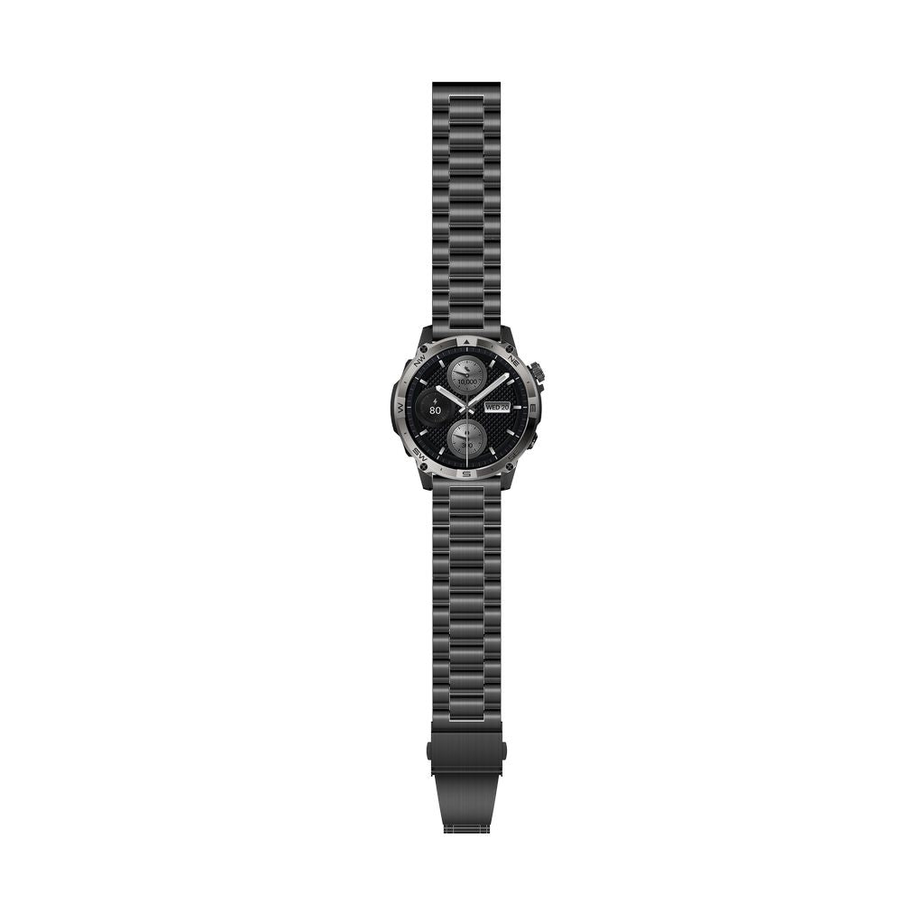 Smartwatch Gravity Czarny Pasek + Bransoleta GT46-1