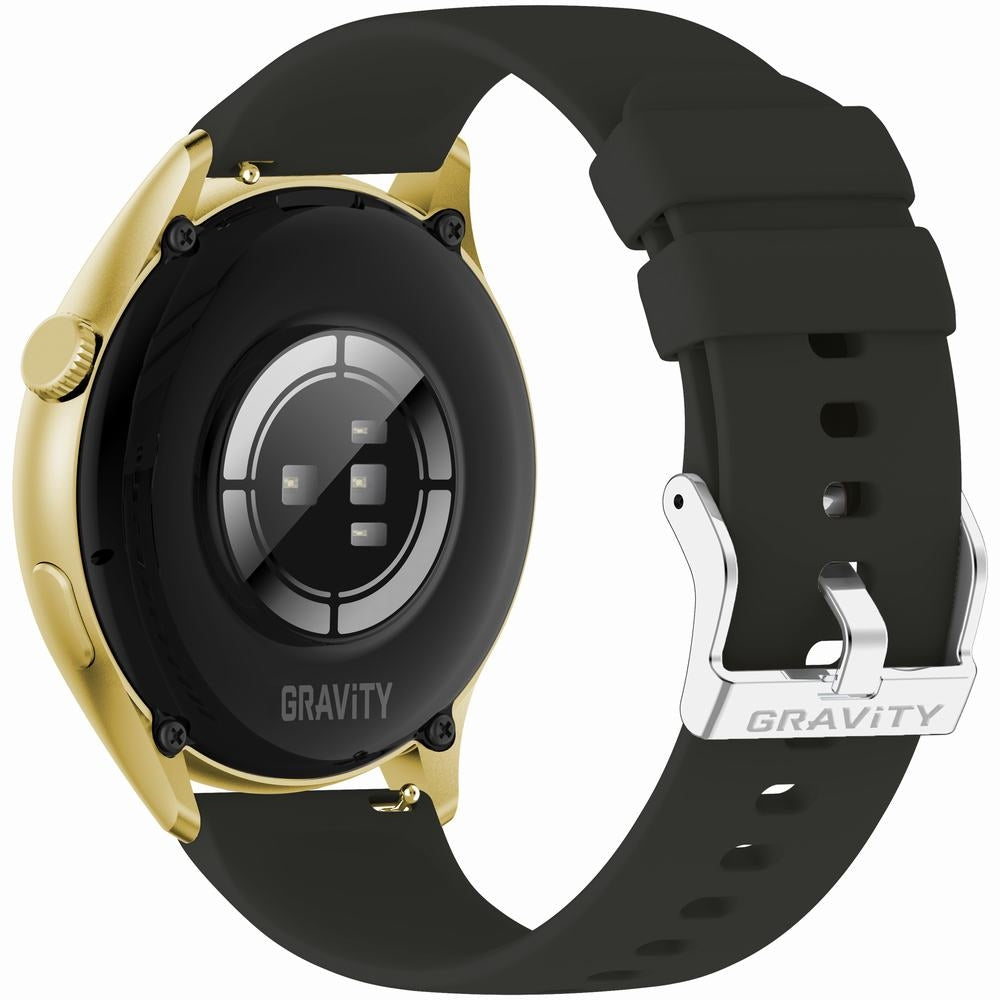 Smartwatch Gravity Złoty Pasek + Bransoleta GT11-1