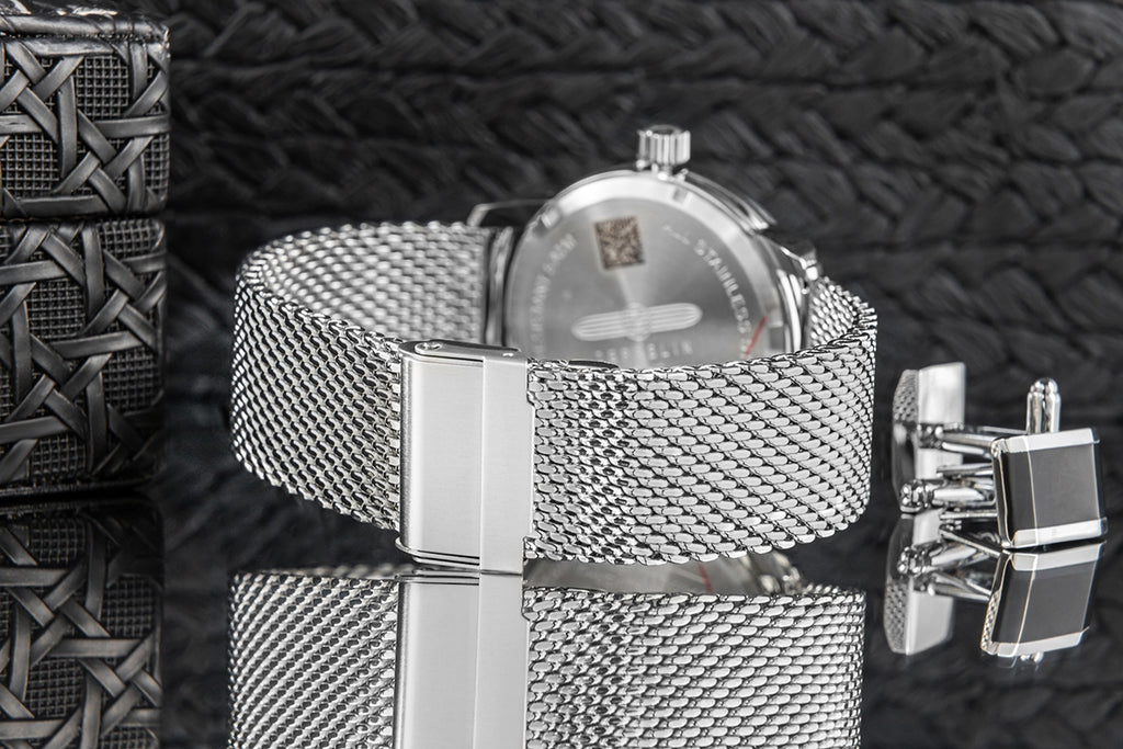 Zegarek Męski ZEPPELIN LZ127 Graf Zeppelin GMT 7642M-5 + BOX