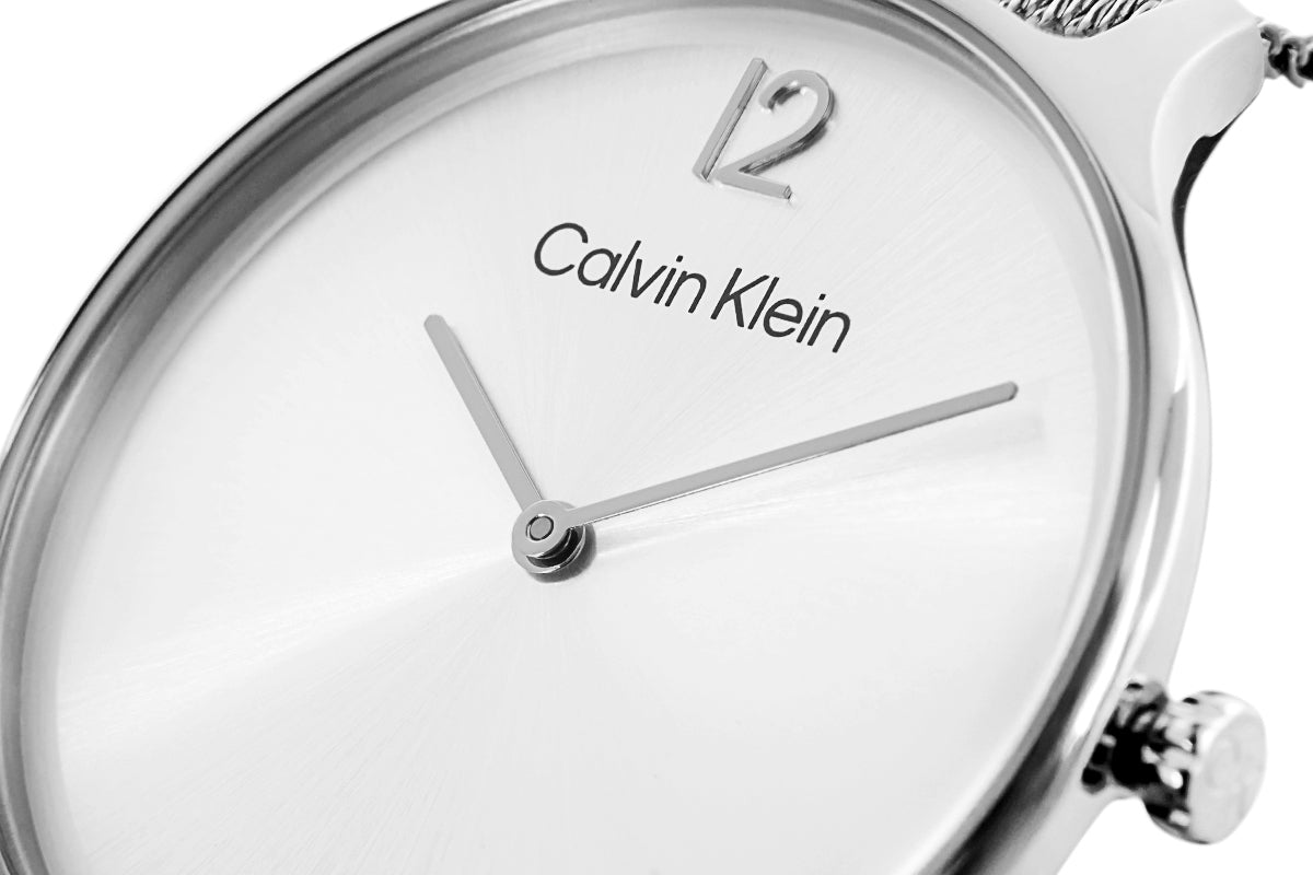 Zegarek Damski CALVIN KLEIN Timeless Mesh 25200001 + BOX