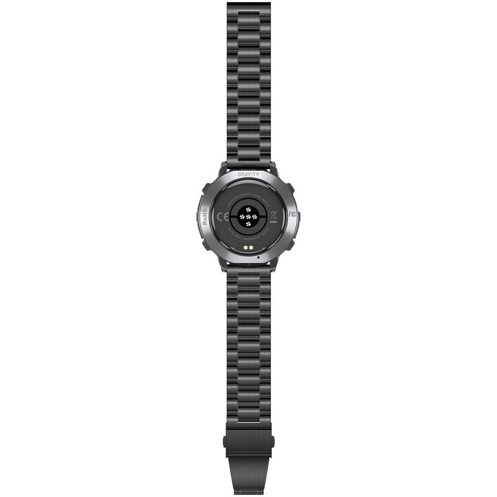 Smartwatch Gravity Czarny Pasek + Bransoleta GT42-2