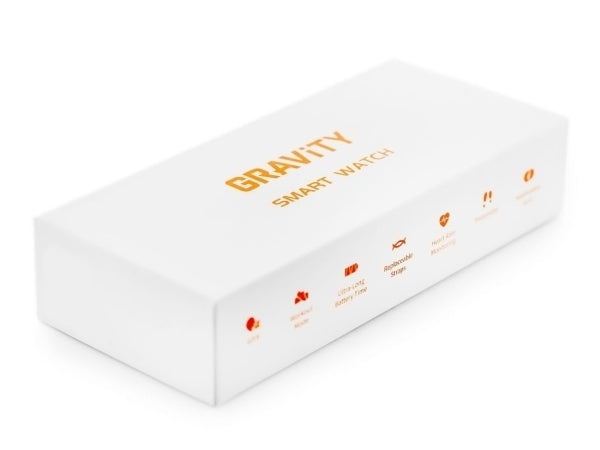 Smartwatch Gravity Srebrny Pasek + Bransoleta GT43-2