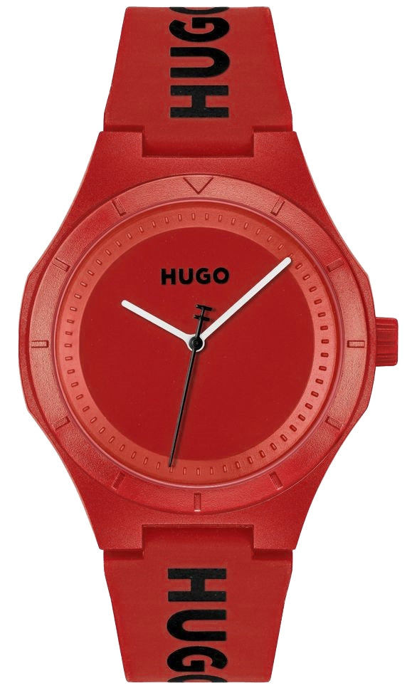 Zegarek Męski HUGO Lit For Him Red 1530346 + BOX
