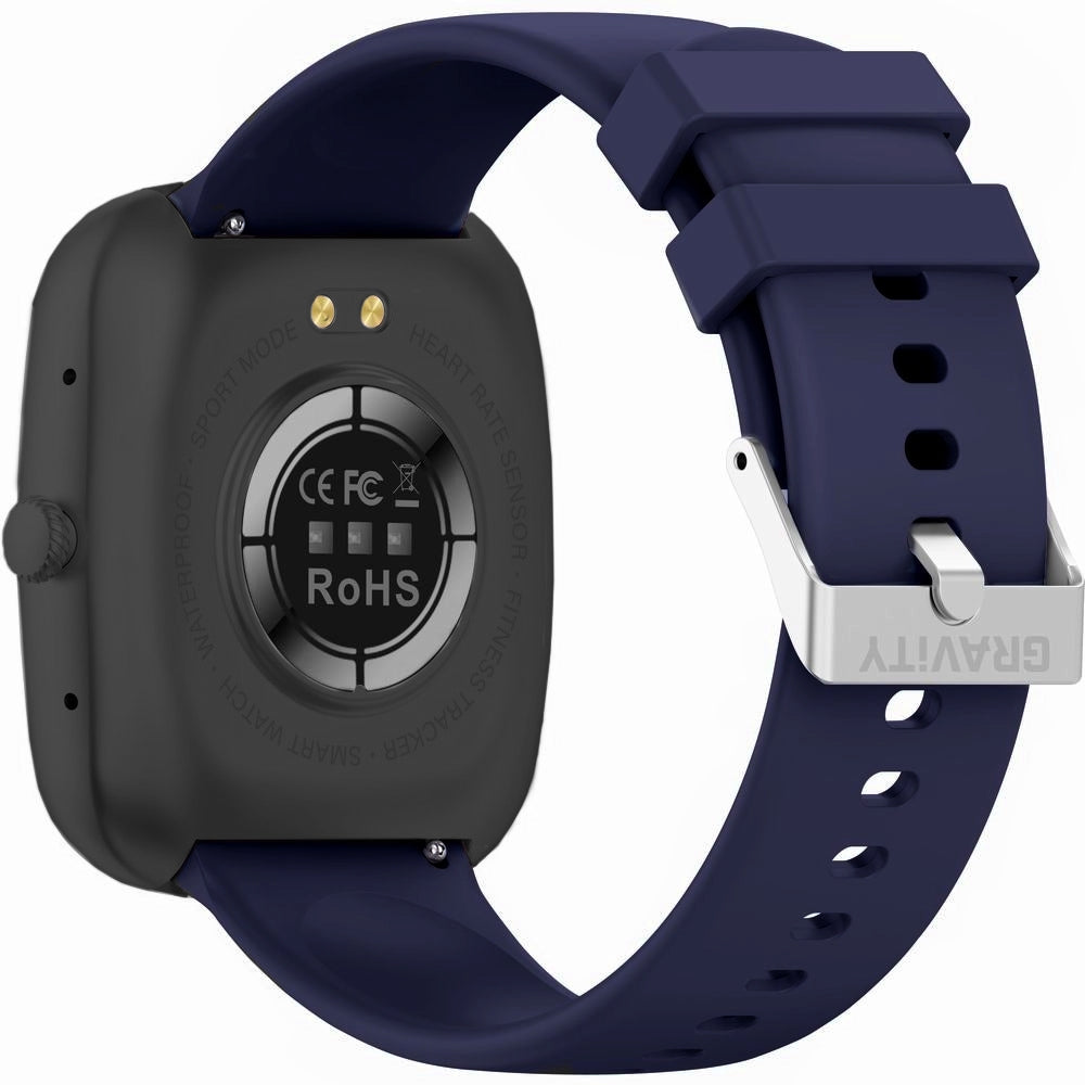 Smartwatch Gravity Czarny 2 Paski GT18-9