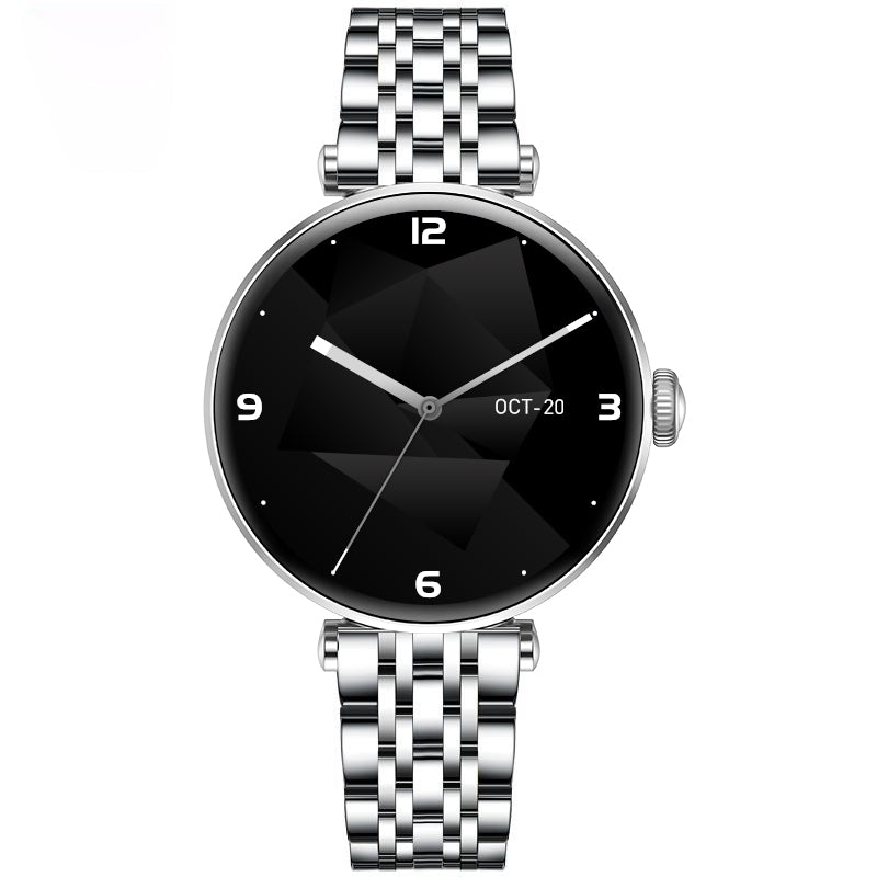 Smartwatch Gravity Srebrno Biały 2 Paski GT26-8
