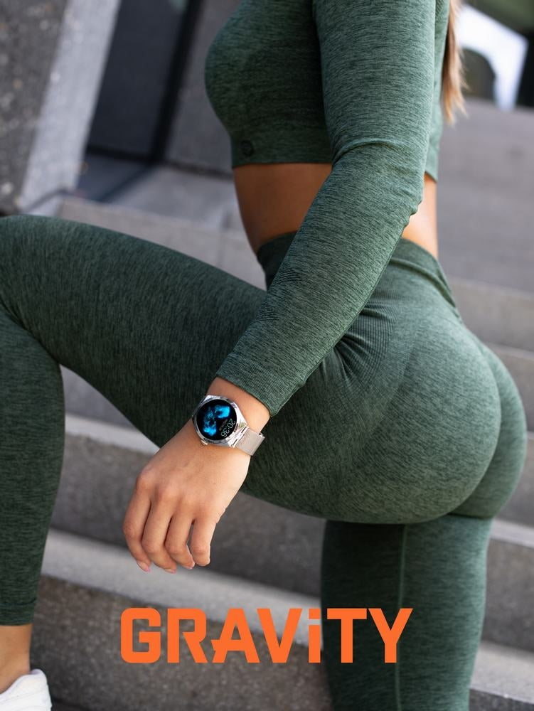 Smartwatch Gravity Srebrny GT25-7