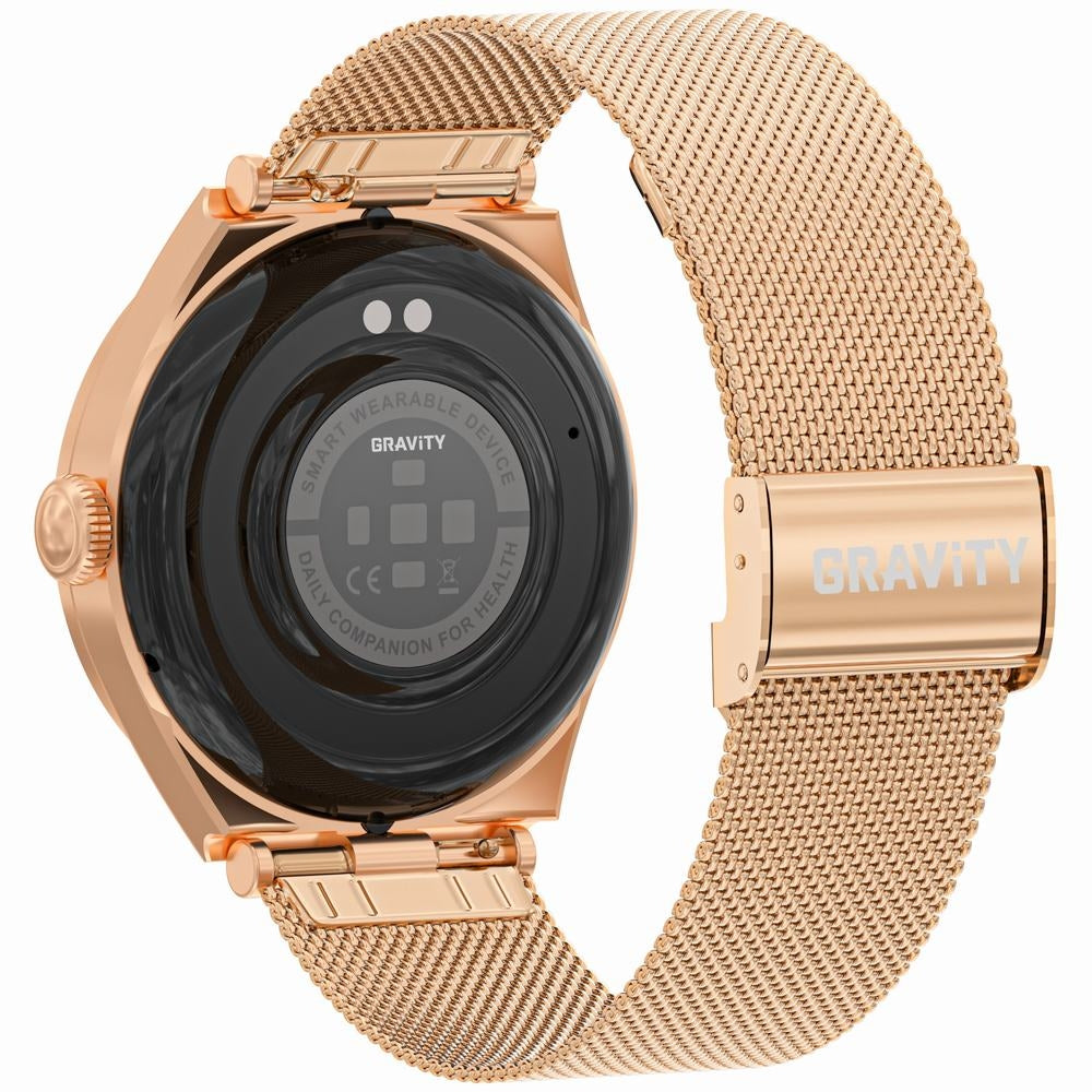 Smartwatch Gravity Różowe Złoto GT25-1
