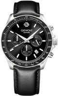 Zegarek Męski Giewont Chronograph Sapphire Czarny GW3520-A4